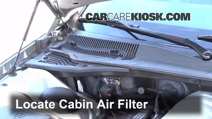 2006 Chrysler 300 C SRT8 6.1L V8 Filtre à air (intérieur) Changement